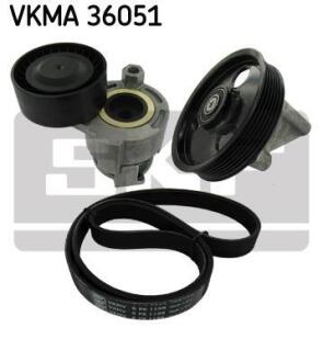 Комплект доріжкових пасків SKF VKMA36051
