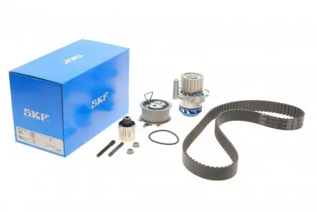 Комплект ГРМ + помпа VW Caddy III 1.9/2.0SDi 04-/T5 1.9TDi 03- (30x120) SKF VKMC 01250-2