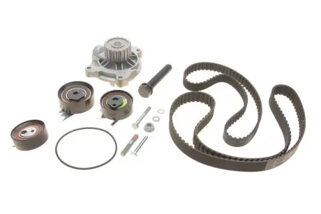 Комплект ГРМ + ТНВД + насос VW LT 2.5SDI/VW T4 2.5 TDI 96-06 (26.5x122z/21x81z) (3 ролика+2 ремня) SKF VKMC 01258-1