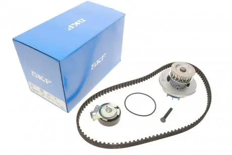 Комплект ГРМ + помпа DAEWOO/OPEL Espero/AstraFG/Combo/CorsaAB/KadettE/VectraAB "1,2-1,6" 86-05 SKF VKMC 05121