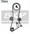 Комплект ГРМ + помпа Hyundai Accent/Santa Fe/Kia Sportage 1.5D/2.0D 01- (28x123z) VKMC956601