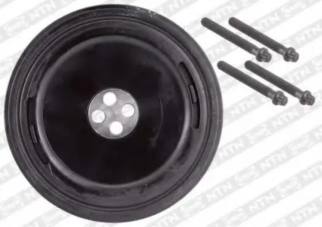 Шків колінвалу BMW 3 (E46)/5 (E39)/X5 (E53) 3.0D 98-05 (+ к-кт болтів) SNR NTN DPF350.04K1