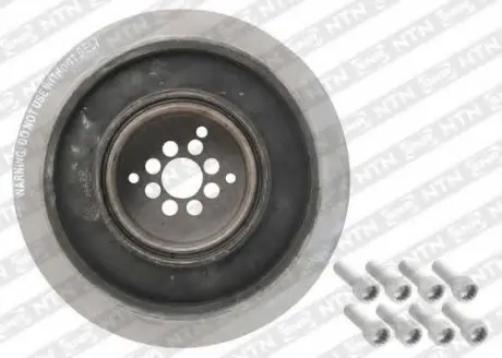 Шкив коленчатого вала Audi A6/Q7VW Touareg 2.7/3.0TDI 02-(6PK) (с болтом) SNR NTN DPF357.01K1
