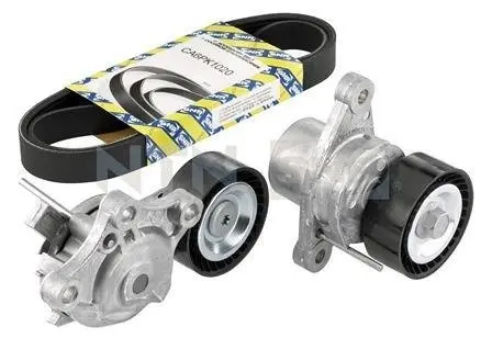 Комплект ремня генератора Citroen C3/C4/Peugeot 2008/208 1.4/1.6D 09- (6PK1020) SNR NTN KA859.36