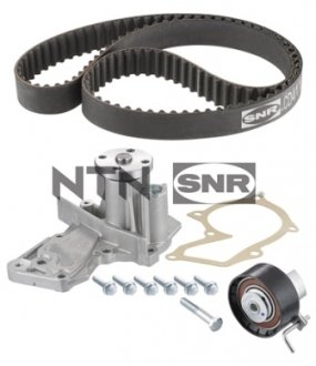 Комплект ГРМ, пас+ролик+помпа SNR NTN KDP452.240 (фото 1)