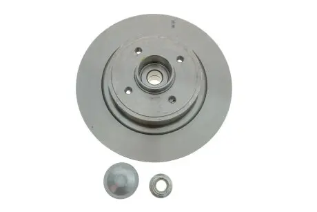Диск тормозной (задний) Renault Megane -03 (274x25) (+ABS) (с подшипником) SNR NTN KF155.73U