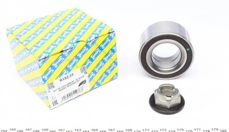 Подшипник ступицы (передней) Jaguar X-Type/Ford Mondeo III 1.8-3.0 00-09 (40х75х37) (+ABS) (к-кт) SNR NTN R152.23