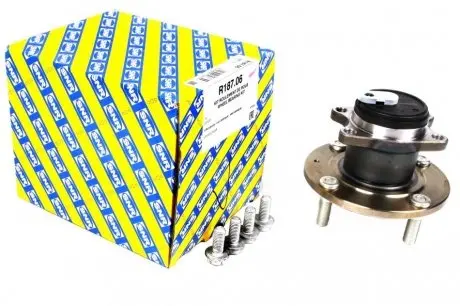 Подшипник ступицы (задней) Mitsubishi Colt 04- SNR NTN R187.06