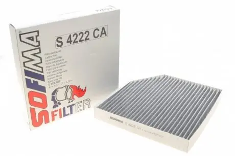 Фільтр салону Audi A6/A7/A8 10- (вугільний) SOFIMA S 4222 CA