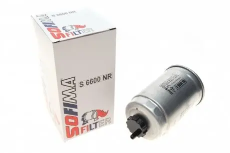 Фільтр паливний VW LT 2.4D/T3 1.6D/TD 78-92/Golf II 83-91 SOFIMA S6600NR