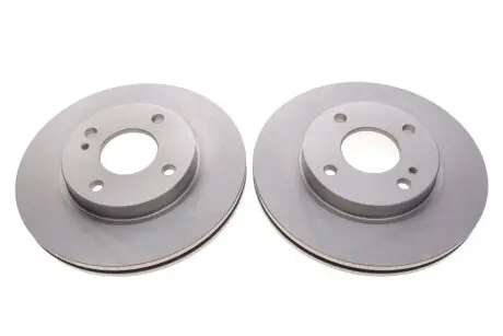 Диск тормозной (передний) Ford Fiesta 08-(258x23) Solgy 208057