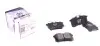 Колодки тормозные (задние) VW Golf/Passat 83-02/Peugeot 405 87-96 (87.1x52.8x15.1) Solgy 209057 (фото 1)