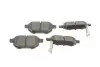 Колодки тормозные (задние) Toyota Corolla/Auris 06-14/IQ/Urban Cruiser 09-15/Prius 12-/Yaris 05- Solgy 209275 (фото 1)
