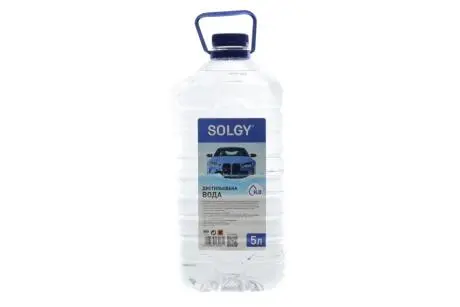 Дистильована вода, ТМ, 5л Solgy 502002