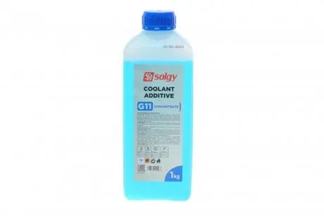 Антифриз (синий) G11 (концентрат) (1kg) Solgy 503003