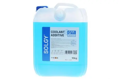 Антифриз (синий) G11 (концентрат) (10kg) Solgy 503011