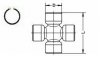 Хрестовина SPIDAN U040 (фото 2)