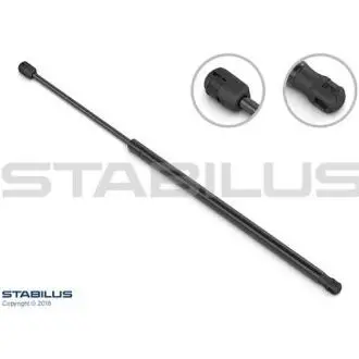 Амортизатор багажника, F=530N, L=77.2см, H=33см STABILUS 9517HN