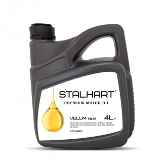 Олива моторна VELUM 0W-20 4л STALHART 745222