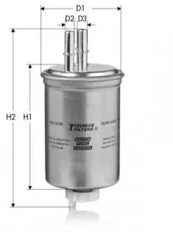 Фільтр паливний Tecneco GS226