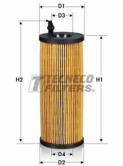 Фильтр маслаBmw E81/87 118D 04/07-,E90 320D 03 Tecneco OL010660E