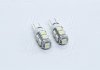 Лампа LED б / ц габарит і панель приладів T10 9SMD W5W 12V WHITE 2шт. блістер <> TEMPEST TP-215T10-12V (фото 1)