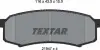 Колодки гальмівні (задні) Toyota Land Cruiser/Lexus GX 02- (Sumitomo) TEXTAR 2194701 (фото 5)
