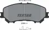 Колодки тормозные (передние) Nissan Qashqai II/X-Trail/Renault Kadjar 13- (141.3x59.7x17.9) TEXTAR 2206501 (фото 5)