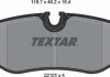 Комплект гальмівних колодок TEXTAR 2210101 (фото 2)