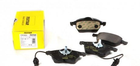 Комплект тормозных колодок TEXTAR 2301802 (фото 1)