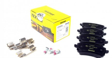 Комплект тормозных колодок TEXTAR 2332601 (фото 1)