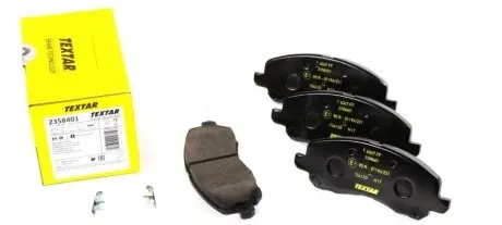 Колодки тормозные (передние) Mitsubishi Lancer 00- /Outlander 12- R16' (Akebono) TEXTAR 2358401