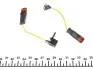 Колодки гальмівні (передні) MB E-class (W211) 02-09 (Bosch) Q+ (з датчиками) TEXTAR 2374303 (фото 2)