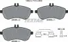 Колодки тормозные (передние) MB C-class (S204/W204)/E-class (S212/W212) 07- (Lucas) Q+ TEXTAR 2430601 (фото 7)