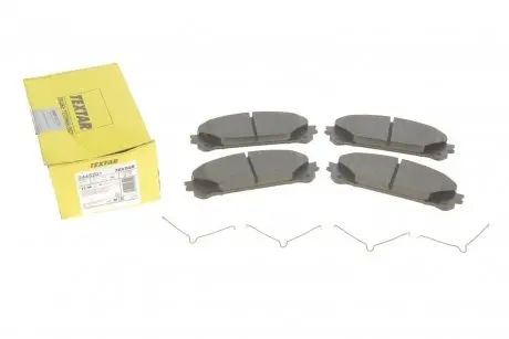 Колодки тормозные (передние) Lexus RX 08-/ Toyota Camry 17- (Advics) (166.8x59.3x17.5) TEXTAR 2445201