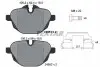 Тормозные колодки (задние) BMW 5 (F10-11/G30-31)/X3 (F25/G01) /X5 (G05) 10- (TRW) TEXTAR 2456101 (фото 2)