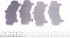Колодки гальмівні (передні) Nissan Qashqai/X-Trail 07- (Akebono) (141.9x58.6x16.8) TEXTAR 2520201 (фото 2)