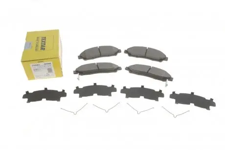 Колодки тормозные (передние) Honda Pilot 08- (Akebono) TEXTAR 2560801