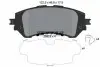 Колодки тормозные (передние) Toyota Yaris 13- (Akebono) TEXTAR 2582301 (фото 2)