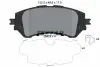 Колодки тормозные (передние) Toyota Yaris 13- (Akebono) TEXTAR 2582301 (фото 6)