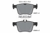 Колодки тормозные (задние) Audi Q2/Q3/VW Passat/Tiguan/Skoda SuperB 17- (Teves) Q+ TEXTAR 2628701 (фото 2)