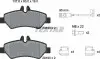 Тормозные колодки (задние) MB Sprinter 209-319 CDI/VW Crafter 30-35 06- (Bosch) Q+ (с датчиками) TEXTAR 2919001 (фото 2)