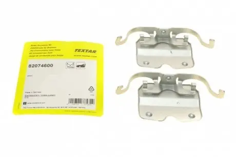 Планка суппорта (переднего) прижимная (к-кт) BMW X5 (E70/F15/F85)/X6 (E71/E72/F16/F86) 06- (Teves) TEXTAR 82074600