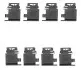 Планка суппорта прижимная (к-кт) MB Vito (W447) 14- (Brembo) TEXTAR 82539301 (фото 1)
