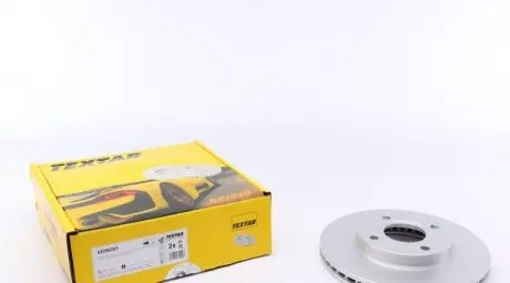 Диск тормозной (передний) Ford Fiesta 95-13/Focus 98-07 (258x22) PRO TEXTAR 92096203