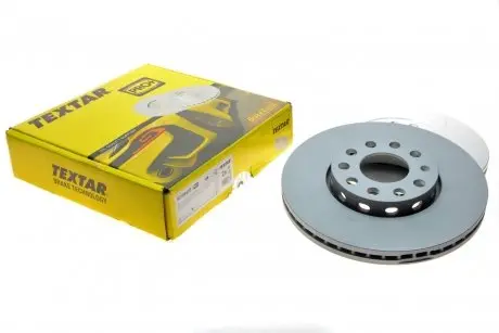 Диск тормозной (передний) Skoda Fabia 99-/Rapid 12-/Roomster 06-15/VW Golf (287x25) PRO+ TEXTAR 92106605