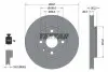 Диск тормозной (передний) Citroen C1/Peugeot 107/Toyota Aygo 05- (247x20) PRO TEXTAR 92141903 (фото 2)