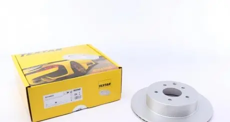 Диск тормозной (задний) Nissan Leaf 10-/Juke 14-/Qashqai 10-/X-Trail 01-13 (292x16) PRO TEXTAR 92144003