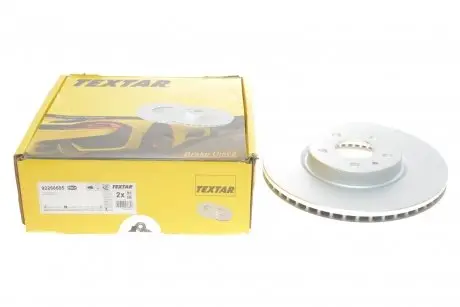 Диск гальмівний (передній) Ford Mondeo V 13- (300x28) PRO+ TEXTAR 92268605