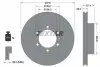 Диск тормозной (передний) Toyota Hilux 06-(319x28) PRO TEXTAR 92274903 (фото 10)